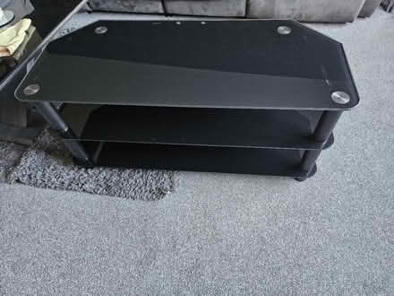 Photo of free Glass black tv unit (CO9) #3