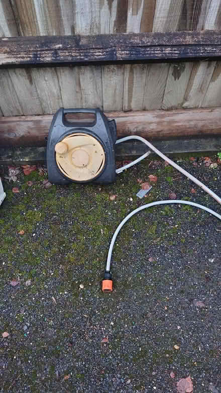 Photo of free Garden Hose reel narrow bore pipe (Caversham) #1