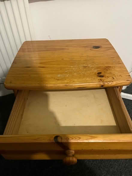 Photo of free Cork board, fan, chest of drawers, bedside table (Whitton TW3) #1