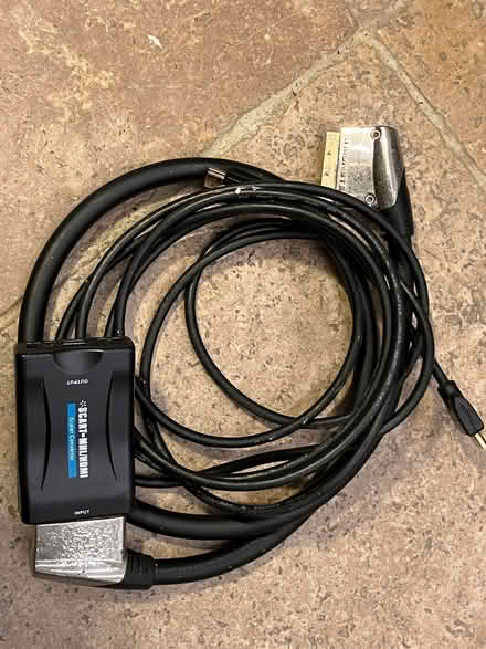 Photo of free SCART to HDMI video adaptor + cables (Pendeen TR19) #1
