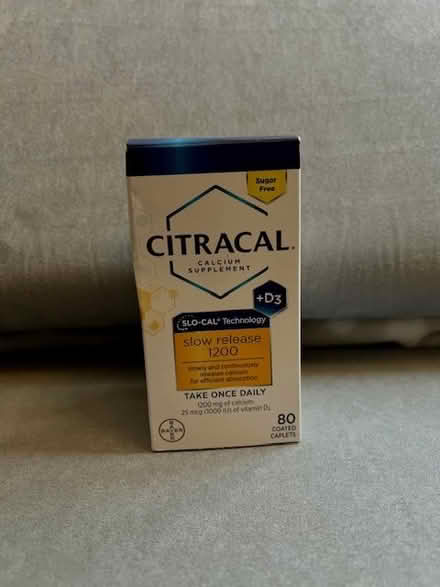 Photo of free Citrical Slo Release 1200 Calcium (Groton near Shaw’s) #1