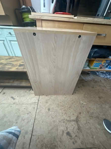 Photo of free Media shelving and wooden box (Se6 2ha) #4