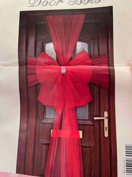 Photo of free Red bow for door (Havering Grange RM3) #1