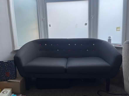 Photo of free Made grey button sofa (Peckham SE15) #1