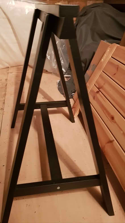 Photo of free IKEA Oddvald trestle table legs x2 (Townsend AL3) #3