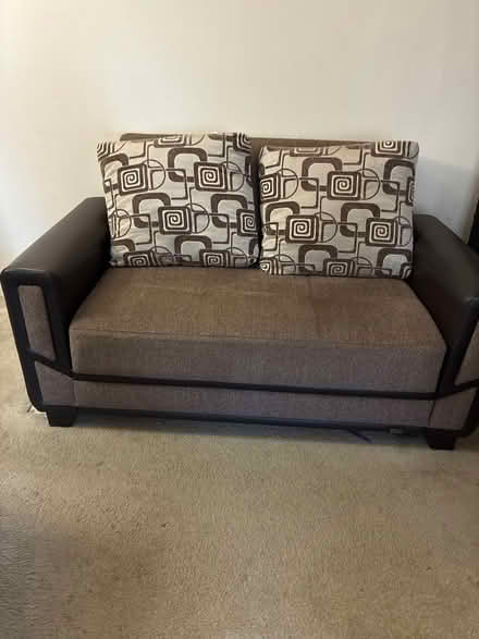 Photo of free Love seat convertible with storage (Columbia) #3