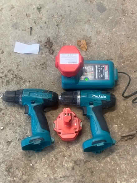 Photo of free Drill, batteries & charger (CT13) #1