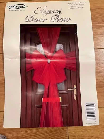 Photo of free Red bow for door (Havering Grange RM3) #2