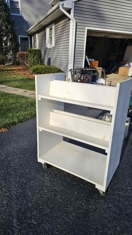 Photo of free Rolling book cart (North Tinton Falls by Lincroft) #3