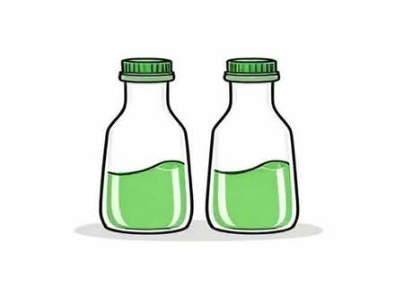 Photo of 2 big flasks (Shipley BD18) #1