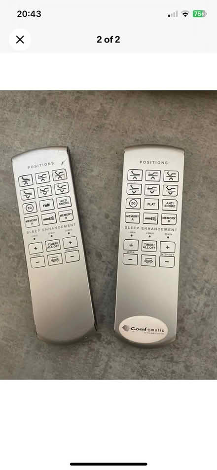 Photo of free 5ft adjustable bed base (SE16 5SX) #2