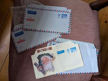 Photo of free airmail letters x10 (Lambridge Larkhall Bath) #1