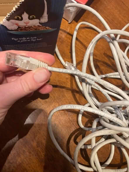 Photo of free TIA/EIA 568B Ethernet cable (Raynes Park (SW20)) #2