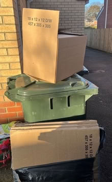 Photo of free 10 cardboard packing boxes (Roundhay LS8) #1