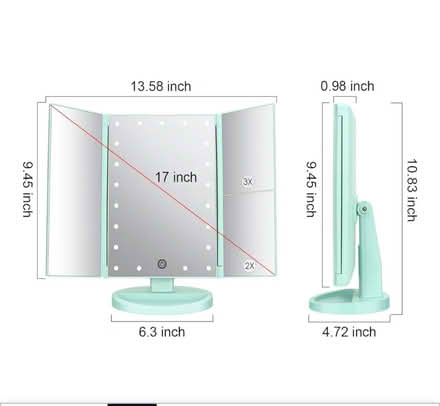 Photo of free Lighted vanity makeup mirror (Forest Hills, Queens) #4