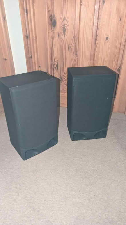 Photo of free Pair of Black Speakers (OX25 Steeple Aston) #1