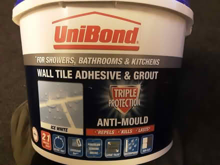 Photo of free Unibond wall tile adhesive & grout (Witham CM8) #1