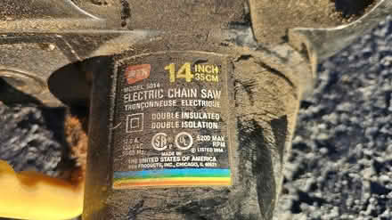 Photo of free Wen 14" Electric Chain Saw (North Tinton Falls by Lincroft) #4