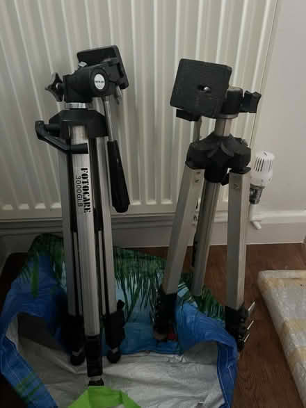 Photo of free Metal tripods x2 (Stanway, CO3) #1
