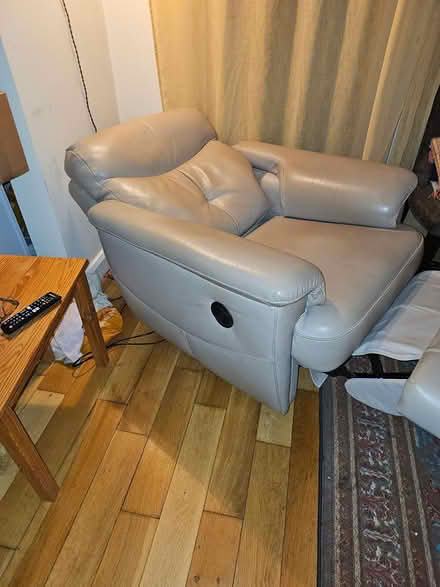 Photo of free GPlan Leather reclining chair (Earlswood RH1) #1