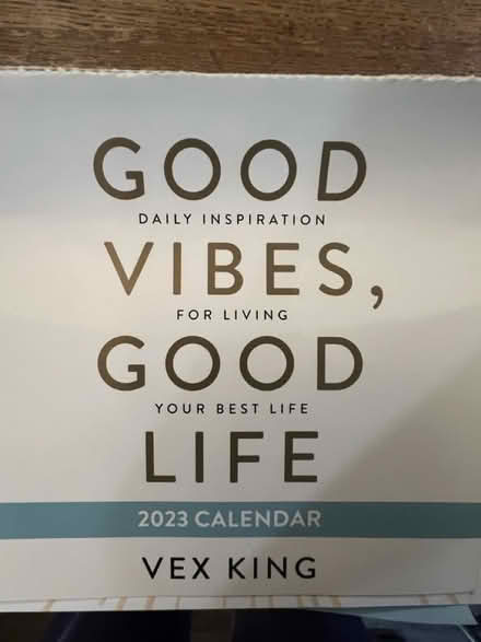 Photo of free 2023 Vex King Inspiration Calendar (E17 6LU) #1