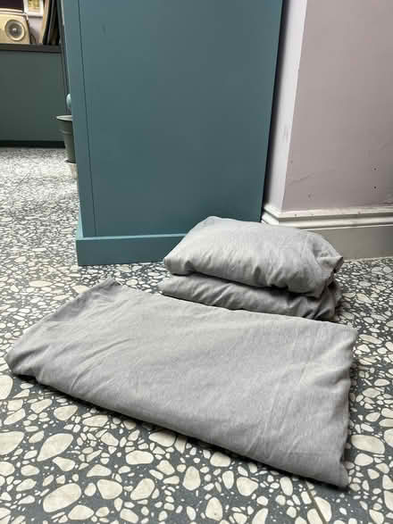 Photo of free Double duvet cover and two fitted double sheets (Fishponds BS16) #1
