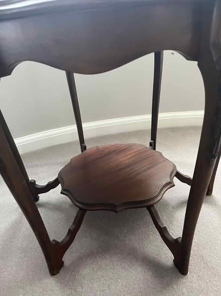 Photo of free Mahogany occasional table (AL5) #2