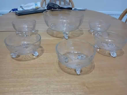 Photo of free Etched dessert bowls (S8 Woodseats) #1