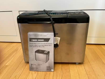 Photo of free Black and Decker Bread Maker (Near Greenbank and Baseline) #1