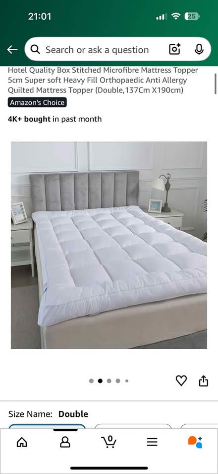 Photo of free Ikea Double bed Mattress (47 Cornwall Crescent W11 1PJ) #2