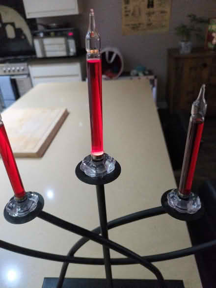 Photo of free Bubble light candelabra (Mow Cop ST7) #2