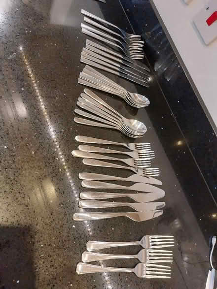 Photo of free Ikea stainless steel cutlery (Howe Green CM2) #1