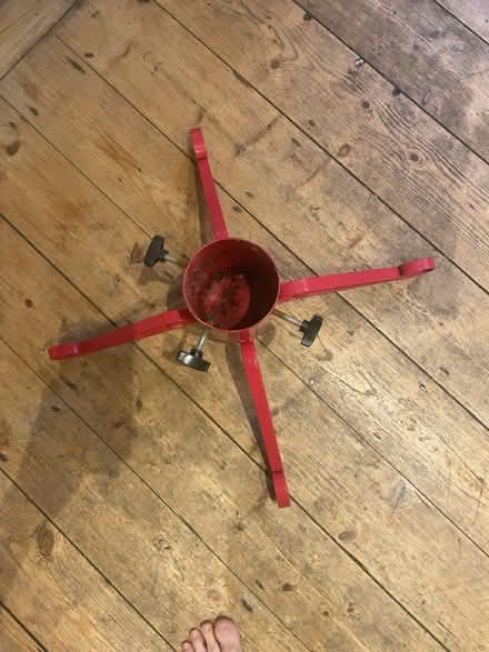Photo of free Christmas tree stand (West didsbury) #1