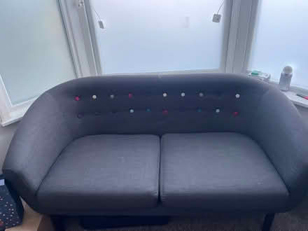 Photo of free Made grey button sofa (Peckham SE15) #2