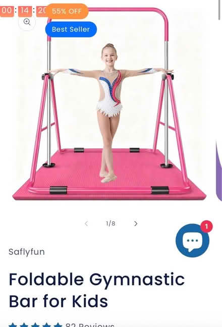 Photo of free Kids’ Gymnastics Bar like new (Annandale, VA) #1