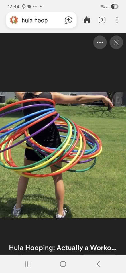 Photo of Hula hoop any size/condition (Kentish Town NW5) #1