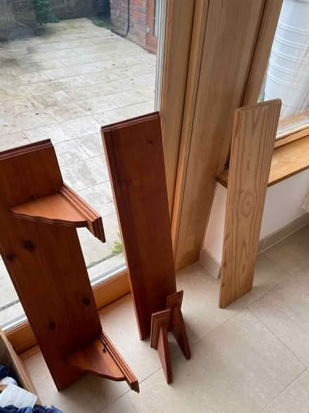 Photo of free Shelves wooden - pair and singe (Steyning BN44) #1