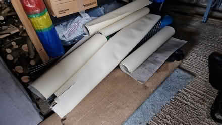 Photo of free to a Good Home: Vinyl Flooring Offcuts & Hallway Carpet (Bridge of Allan FK9) #1
