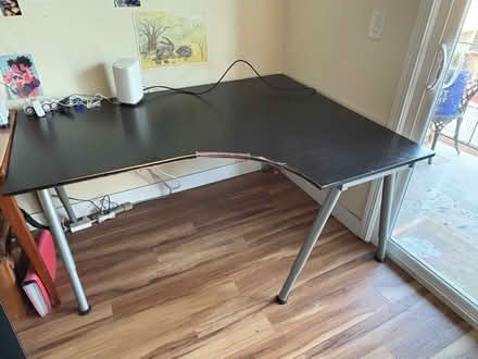 Photo of free Black Corner Desk (Mountain View, CA) #1