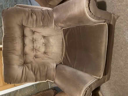 Photo of free Brown armchair (Chinley SK23) #1