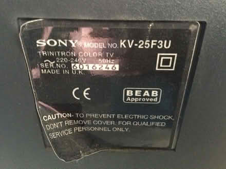 Photo of free Sony TV (Farley Heath GU5 9EW) #2