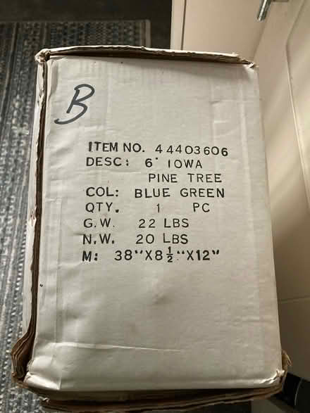 Photo of free Christmas Tree (Billericay) #2