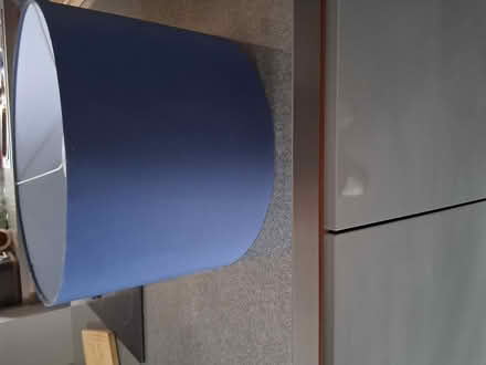 Photo of free Blue lampshade (Garforth LS25) #1