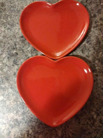 Photo of free Two heart plates 💞 (Norwich NR7) #1