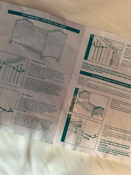 Photo of free Cot and convertible daybed (West Wickham BR4) #4
