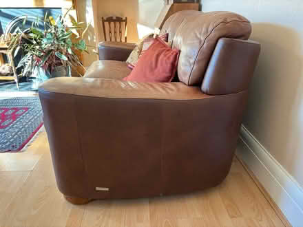 Photo of free Leather sofa (Bishopston. BS7) #2