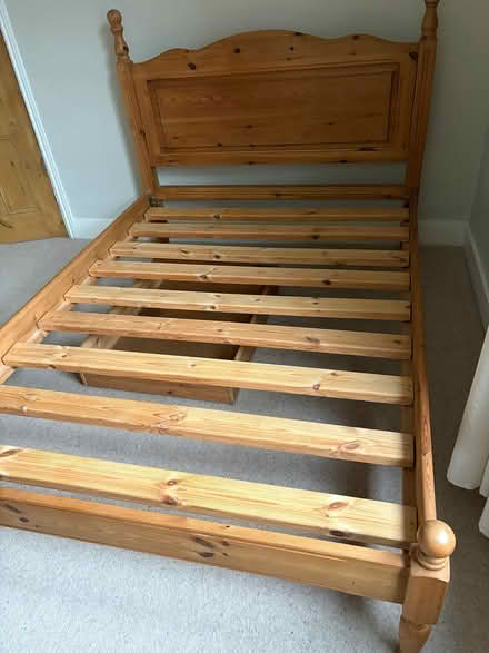 Photo of free Pine double bed (Forest hill se23 2hn) #2