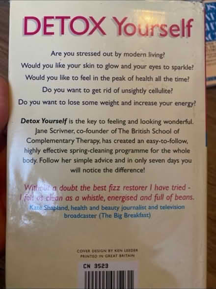 Photo of free Detox yourself Book 📕 (Cheshunt En8) #2