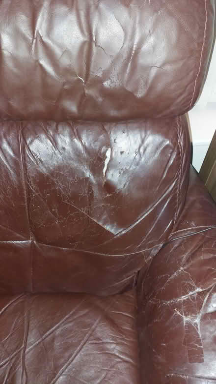 Photo of free Leather reclining corner sofa (Ranmoor S10) #4
