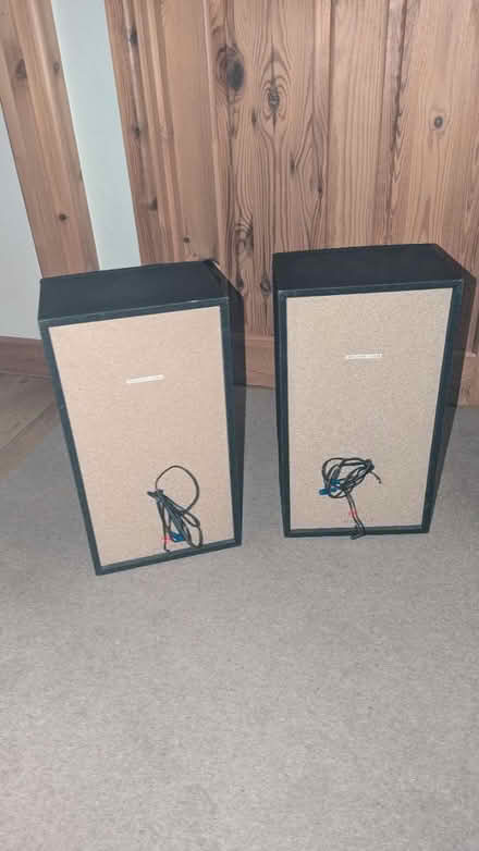 Photo of free Pair of Black Speakers (OX25 Steeple Aston) #2